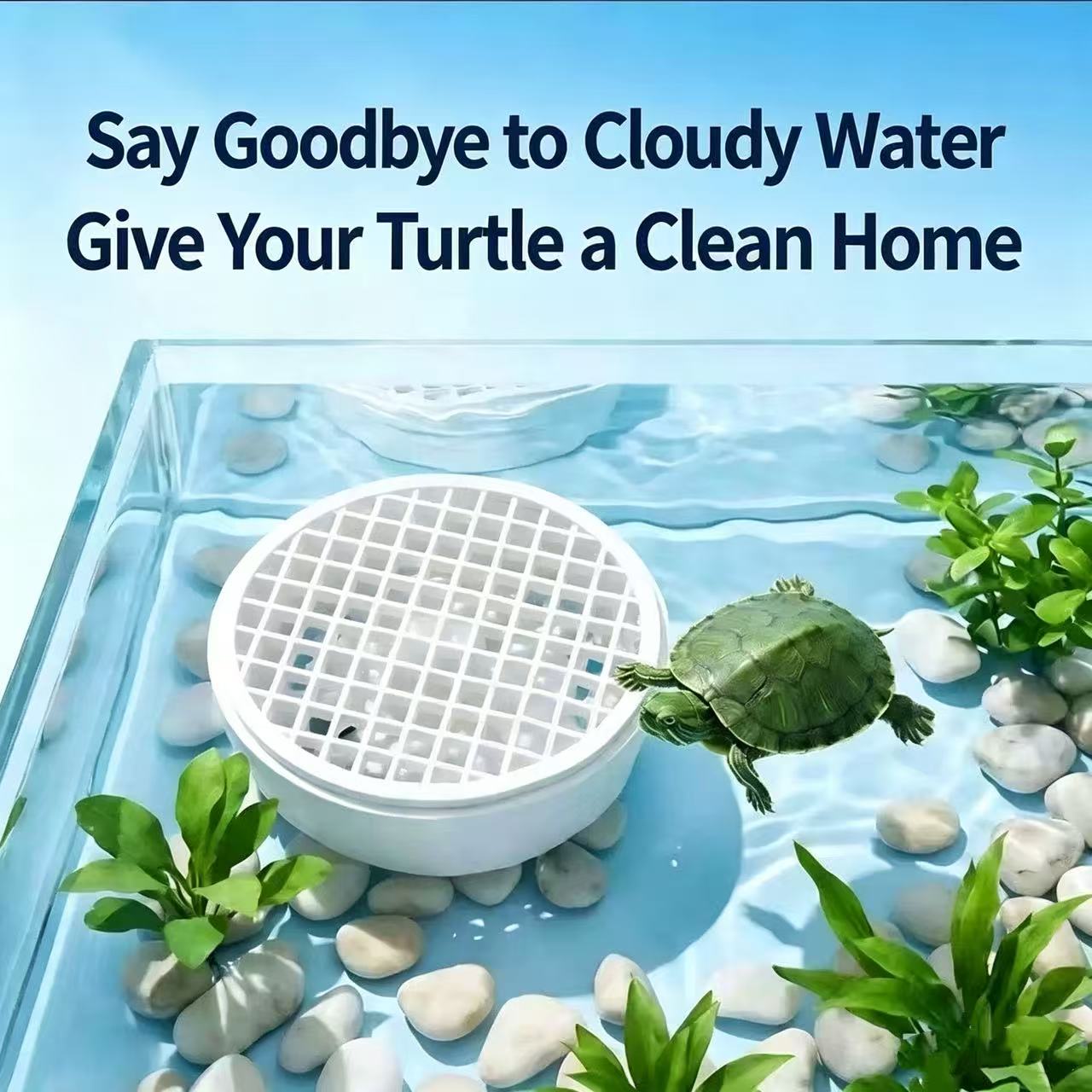 Aquarium Fish Keeping - Сборщик экскрементов черепах, съемный, для аквариума,