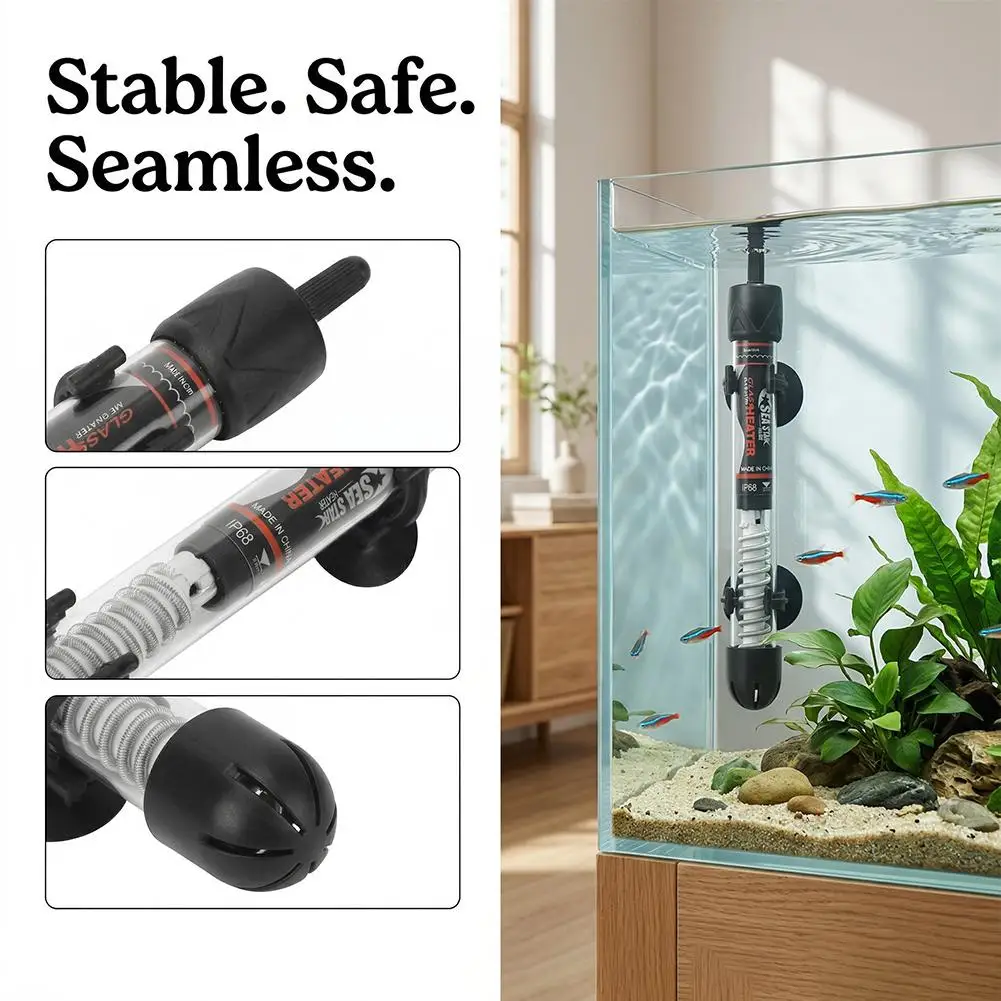 Регулируемый аквариумный нагре – обзор и цена Fish Tank Heater