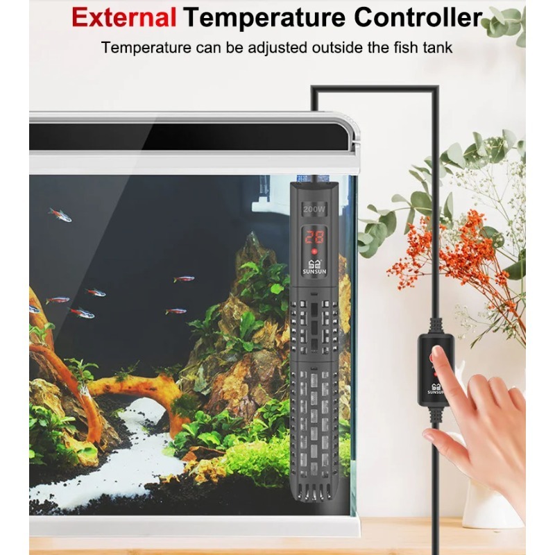 Погружной нагреватель для аква – обзор и цена Fish Tank Heater