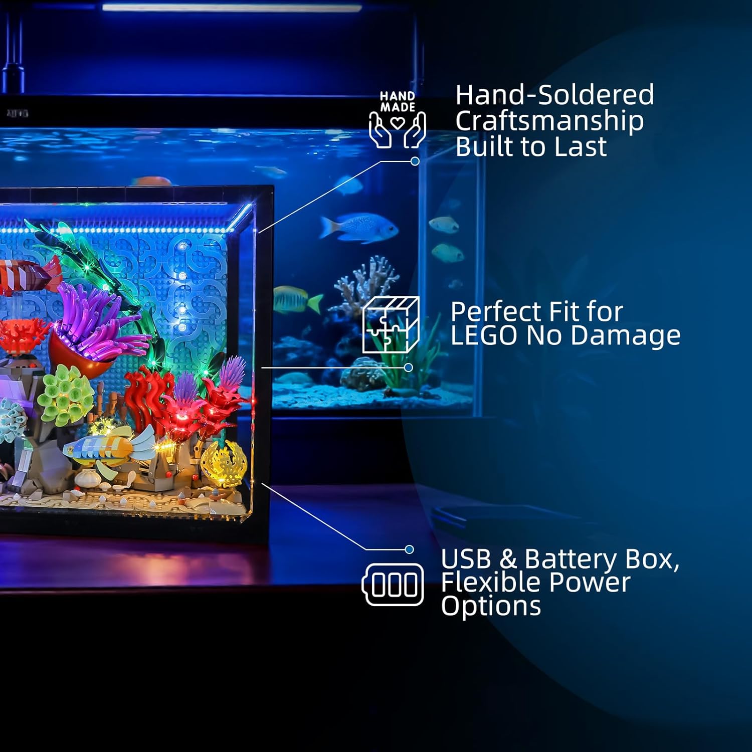 Светодиодный светильник Hprosp – обзор и цена Aquarium Light