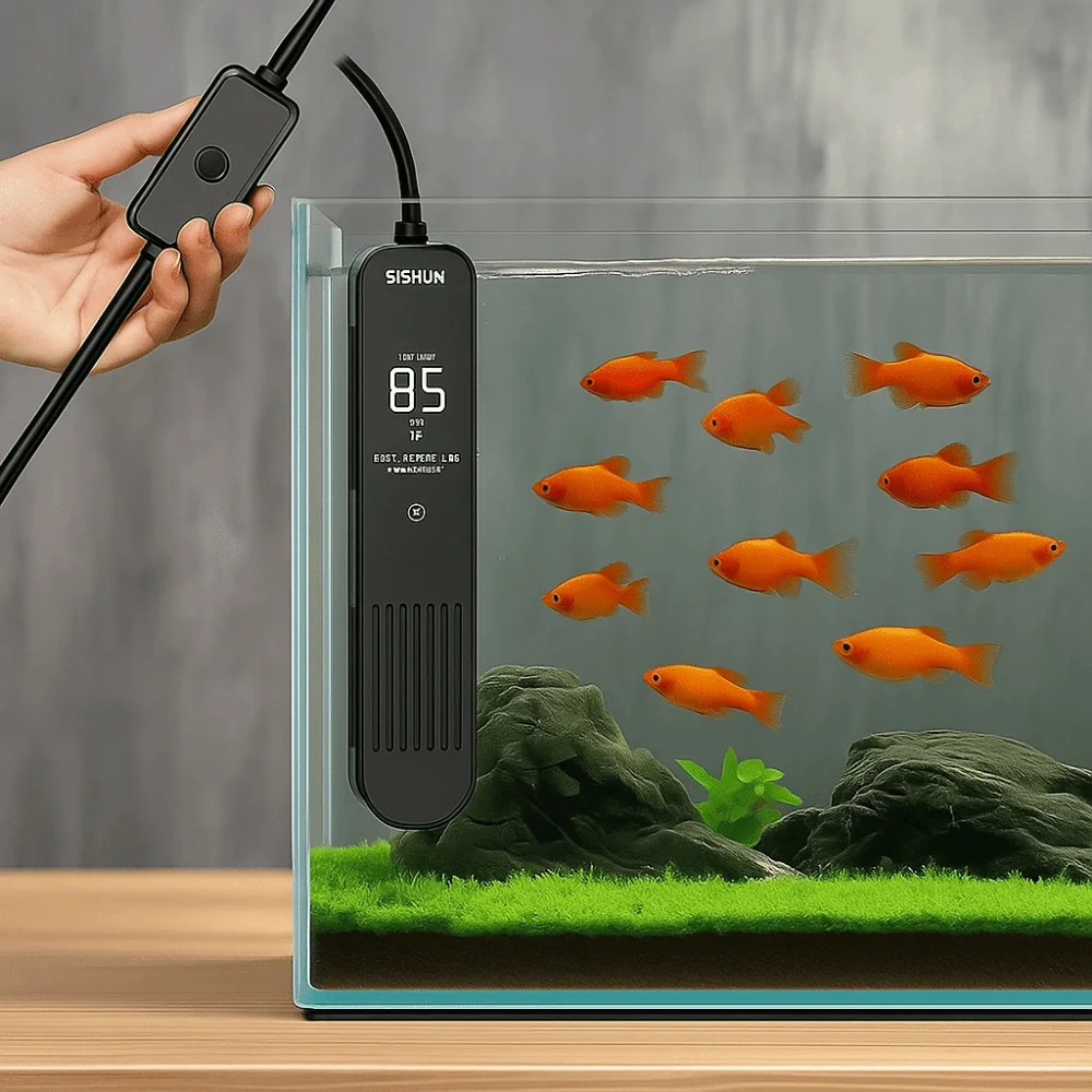 ЖК-дисплей 20-35 ° C цифровой  – обзор и цена Fish Tank Heater